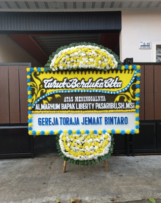 Papan Bunga Duka di Taktakan